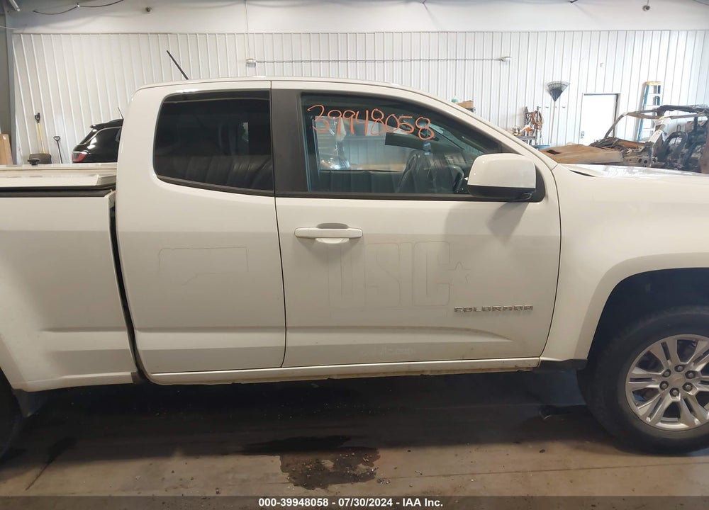 2021 CHEVROLET COLORADO 2WD LONG BOX LT VIN: 1GCHSCEA8M1246701