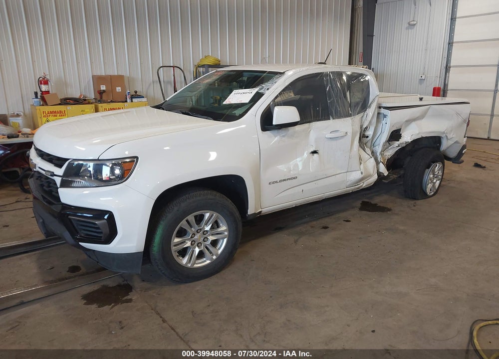 2021 CHEVROLET COLORADO 2WD LONG BOX LT VIN: 1GCHSCEA8M1246701