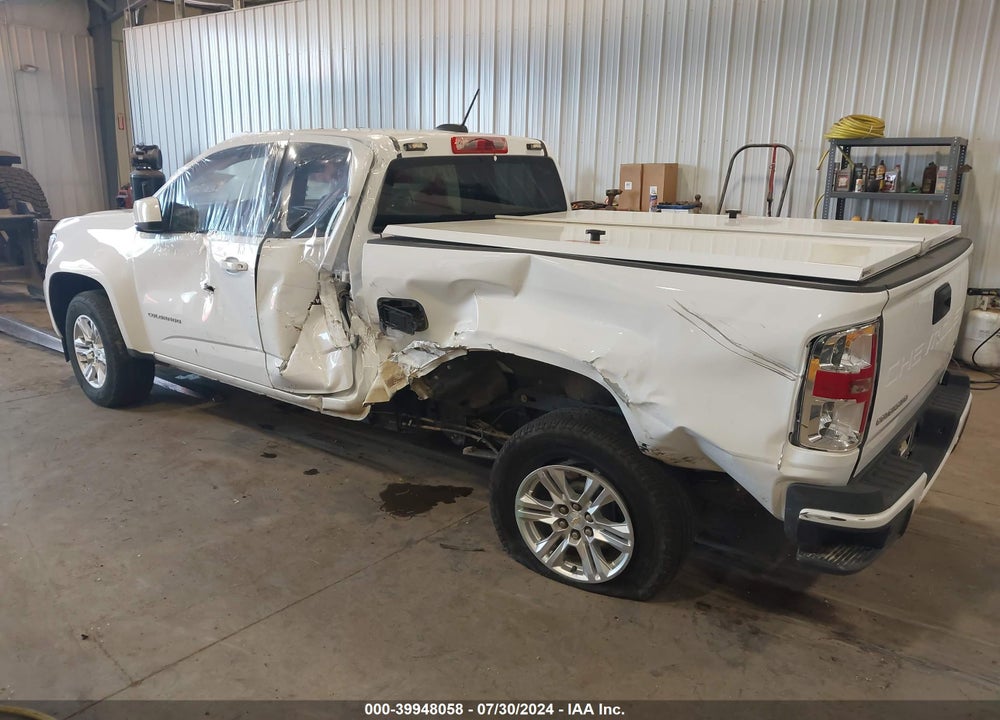 2021 CHEVROLET COLORADO 2WD LONG BOX LT VIN: 1GCHSCEA8M1246701