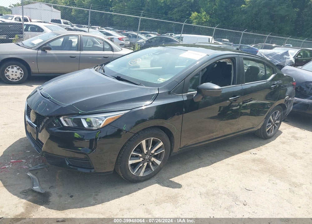 2021 NISSAN VERSA SV XTRONIC CVT VIN: 3N1CN8EV8ML814720