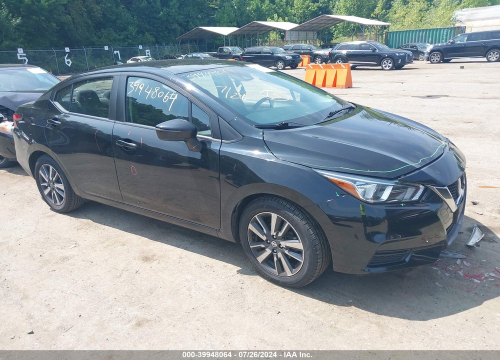 2021 NISSAN VERSA SV XTRONIC CVT VIN: 3N1CN8EV8ML814720