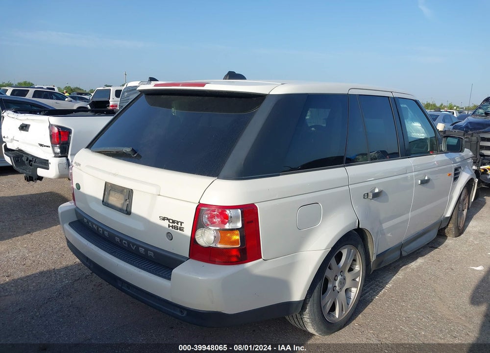 2006 LAND ROVER RANGE ROVER SPORT HSE VIN: SALSF25456A922340