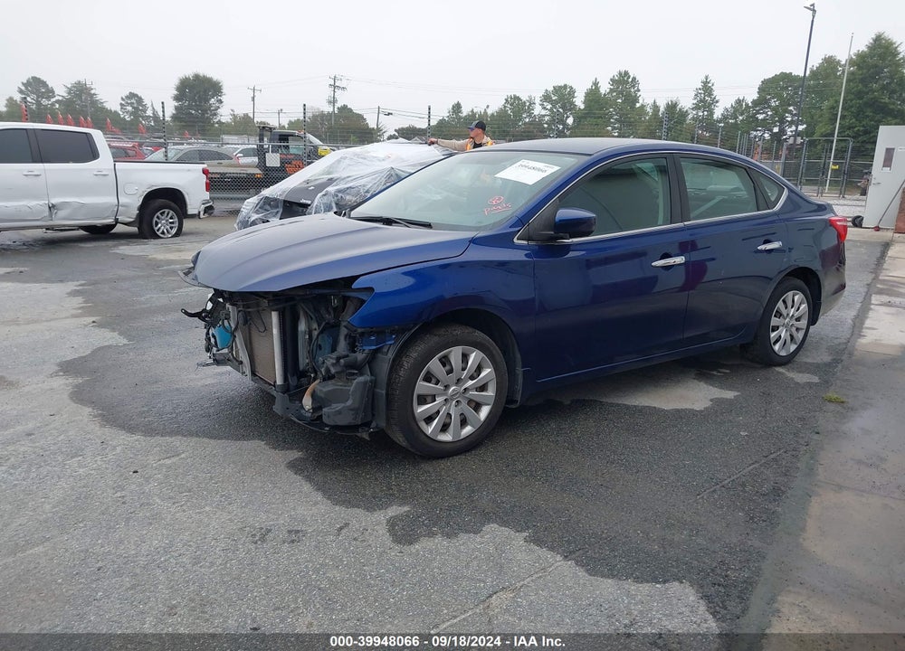 2017 NISSAN SENTRA S VIN: 3N1AB7AP9HY398610