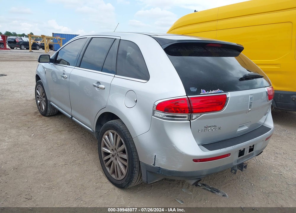 2013 LINCOLN MKX VIN: 2LMDJ6JK1DBL13838
