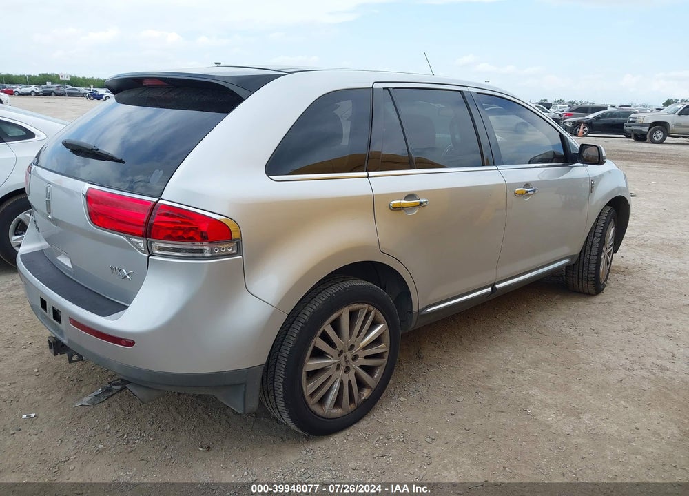 2013 LINCOLN MKX VIN: 2LMDJ6JK1DBL13838