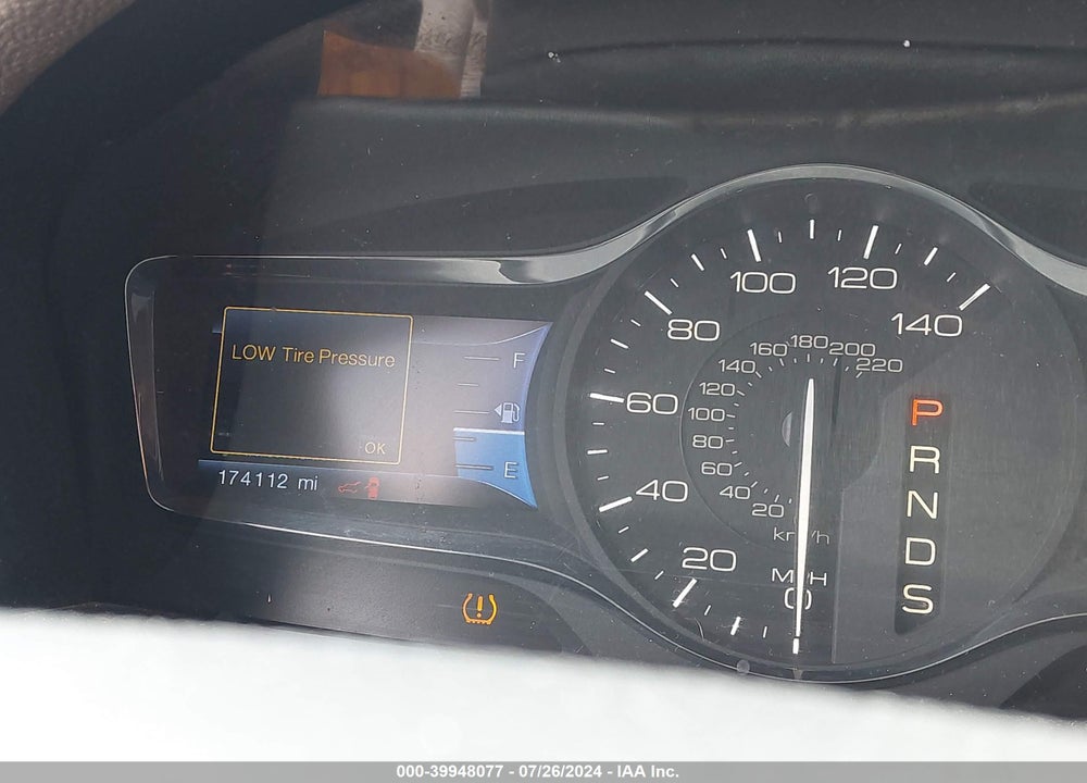 2013 LINCOLN MKX VIN: 2LMDJ6JK1DBL13838