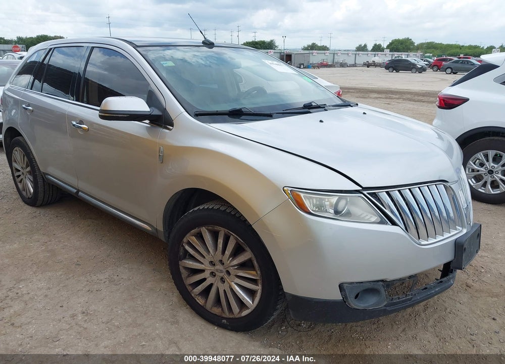 2013 LINCOLN MKX VIN: 2LMDJ6JK1DBL13838