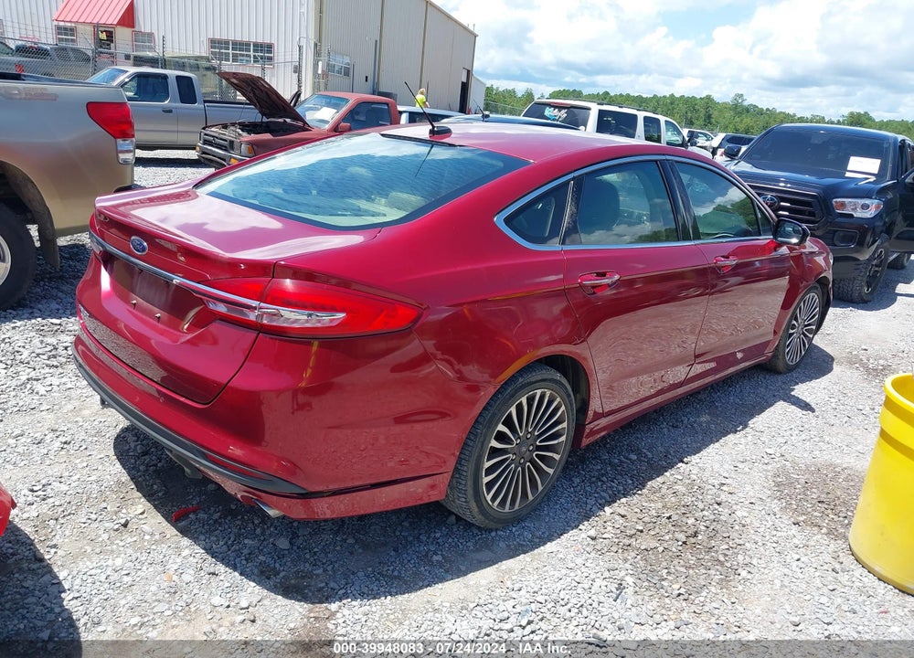2017 FORD FUSION SE VIN: 3FA6P0HD6HR103082