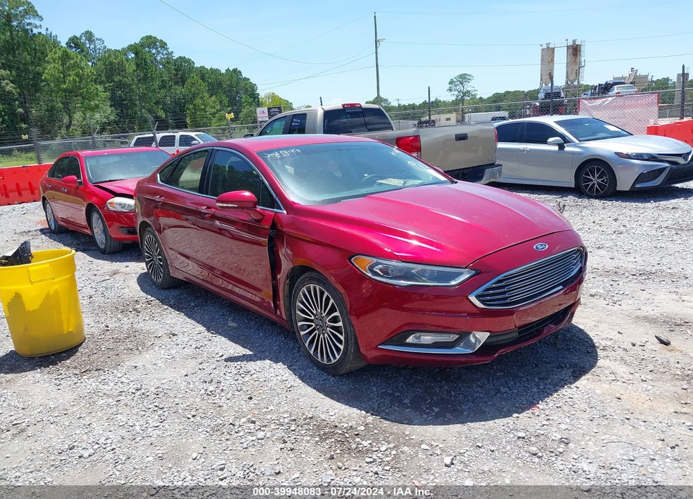 2017 FORD FUSION SE VIN: 3FA6P0HD6HR103082