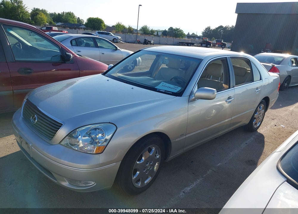 2002 LEXUS LS 430 VIN: JTHBN30F720075943
