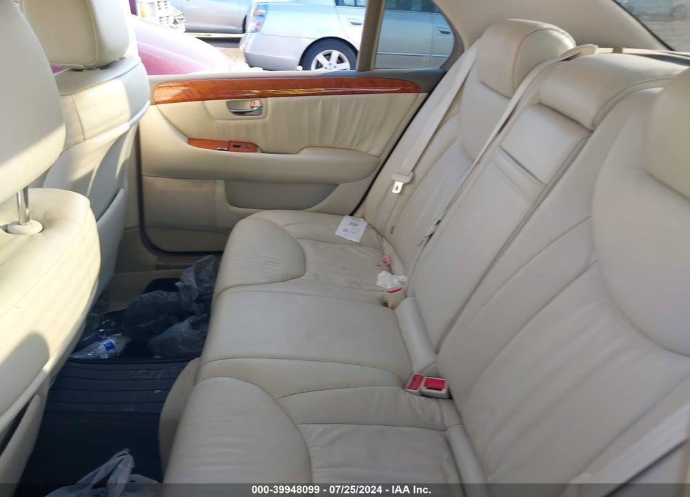 2002 LEXUS LS 430 VIN: JTHBN30F720075943