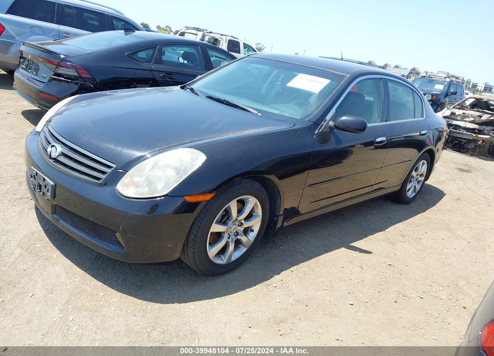 2006 INFINITI G35 VIN: JNKCV51E06M502142