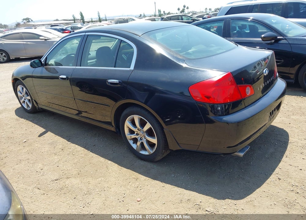 2006 INFINITI G35 VIN: JNKCV51E06M502142