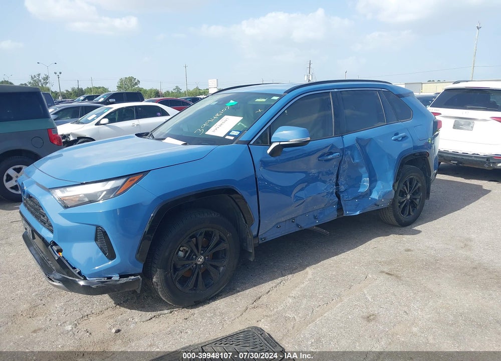 2022 TOYOTA RAV4 HYBRID SE VIN: JTM16RFV0ND055591