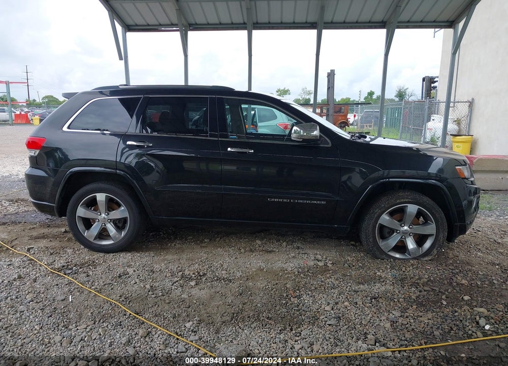 2014 JEEP GRAND CHEROKEE OVERLAND VIN: 1C4RJFCG4EC233952