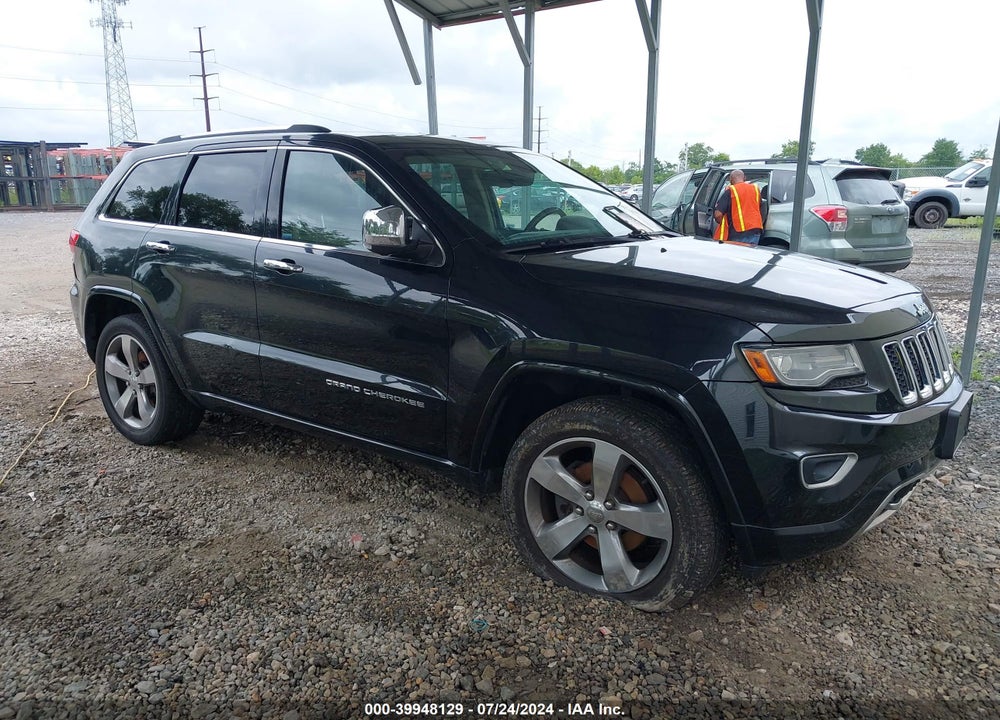 2014 JEEP GRAND CHEROKEE OVERLAND VIN: 1C4RJFCG4EC233952