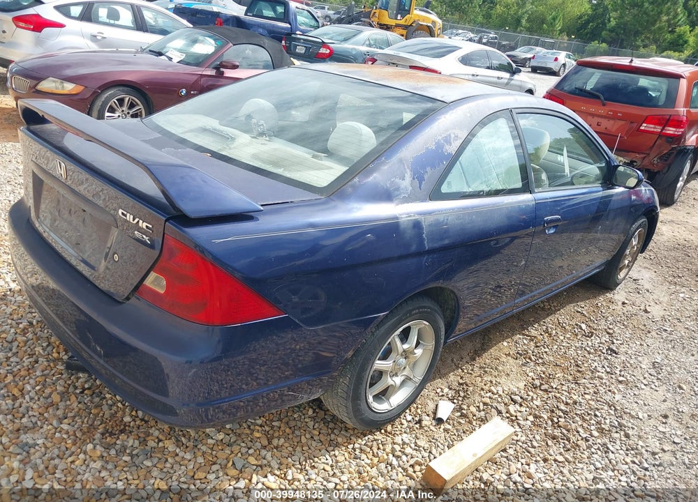 2003 HONDA CIVIC EX VIN: 1HGEM229X3L030905