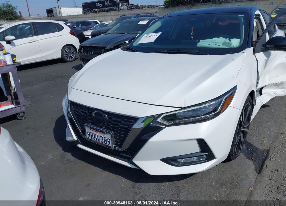 2021 NISSAN SENTRA SR XTRONIC CVT VIN: 3N1AB8DV5MY245054