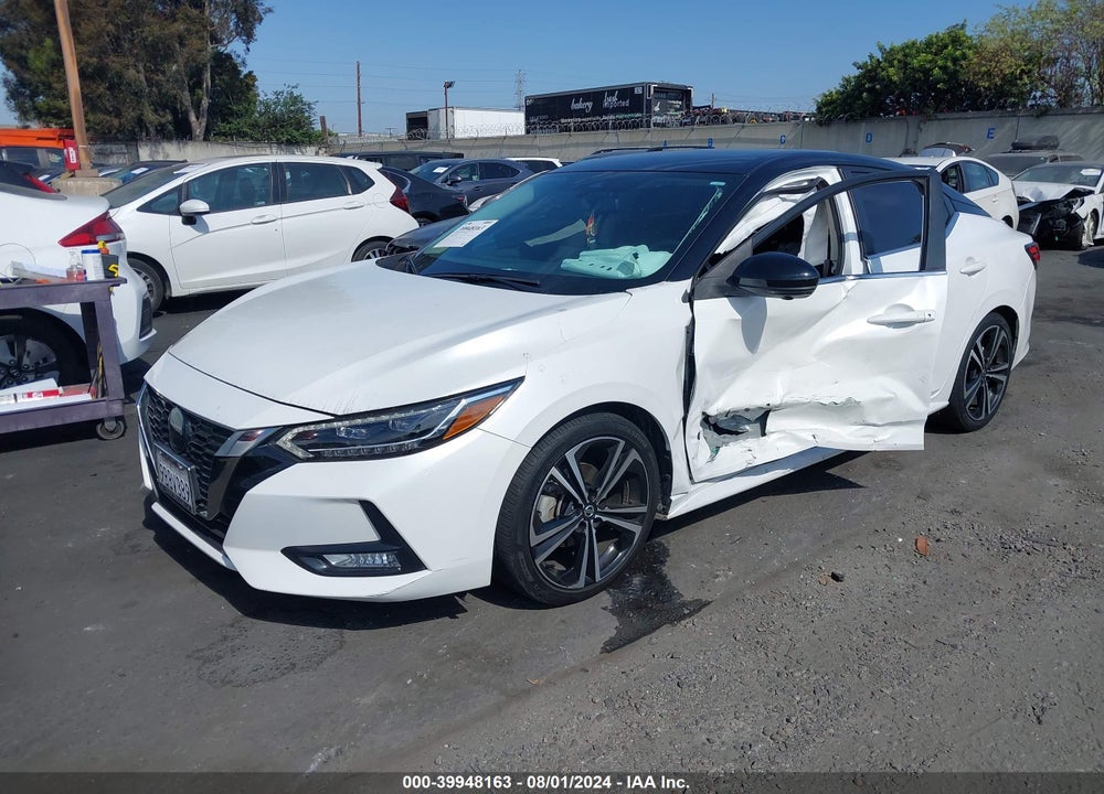 2021 NISSAN SENTRA SR XTRONIC CVT VIN: 3N1AB8DV5MY245054