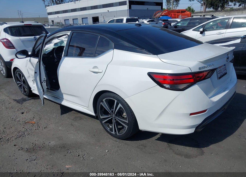 2021 NISSAN SENTRA SR XTRONIC CVT VIN: 3N1AB8DV5MY245054