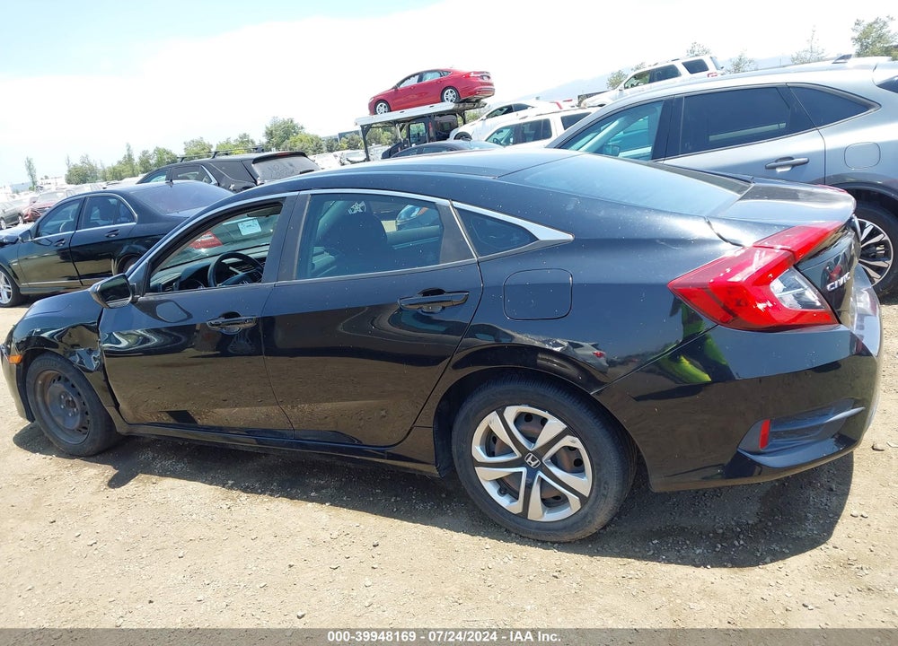 2017 HONDA CIVIC LX VIN: 19XFC2F54HE050564