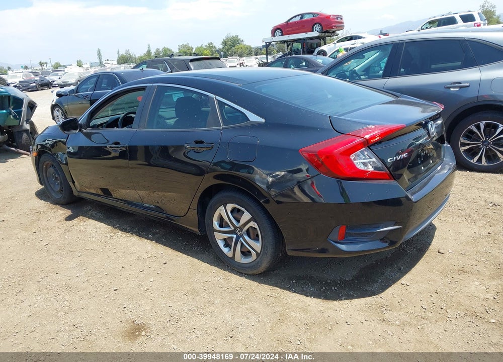 2017 HONDA CIVIC LX VIN: 19XFC2F54HE050564