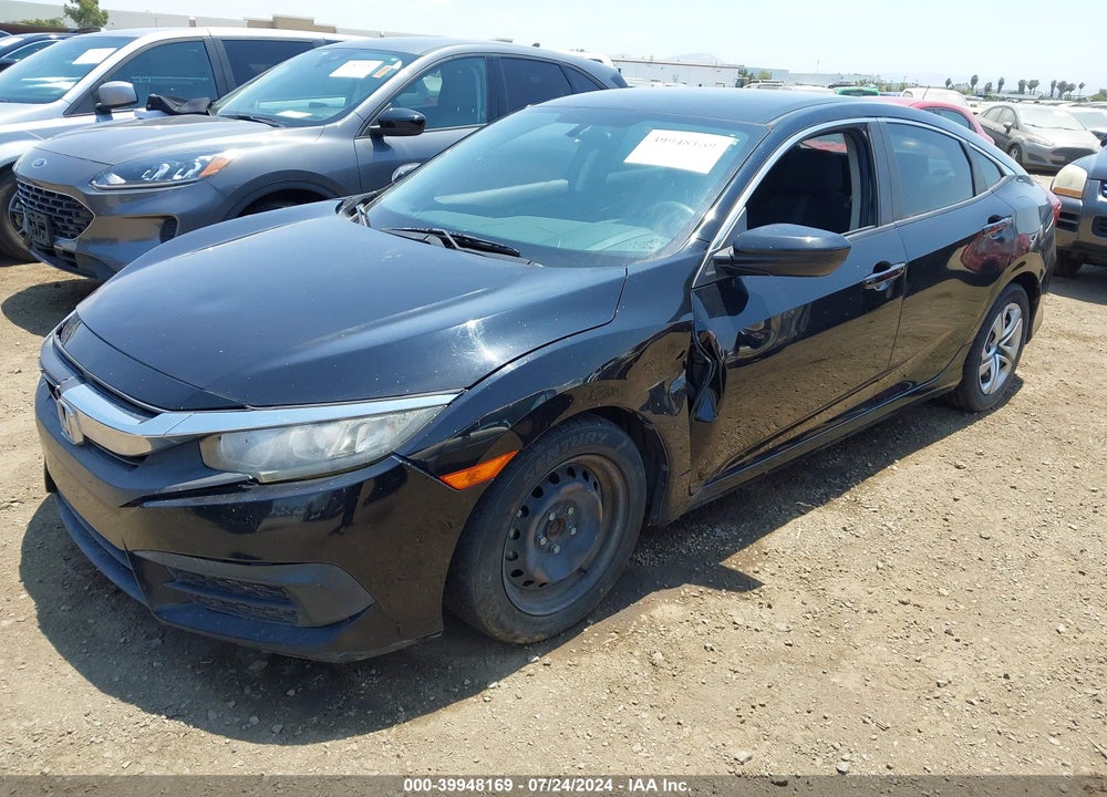 2017 HONDA CIVIC LX VIN: 19XFC2F54HE050564
