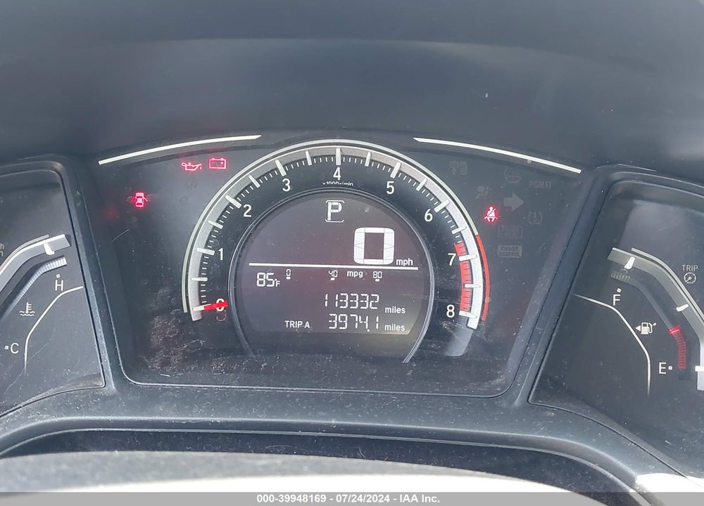 2017 HONDA CIVIC LX VIN: 19XFC2F54HE050564