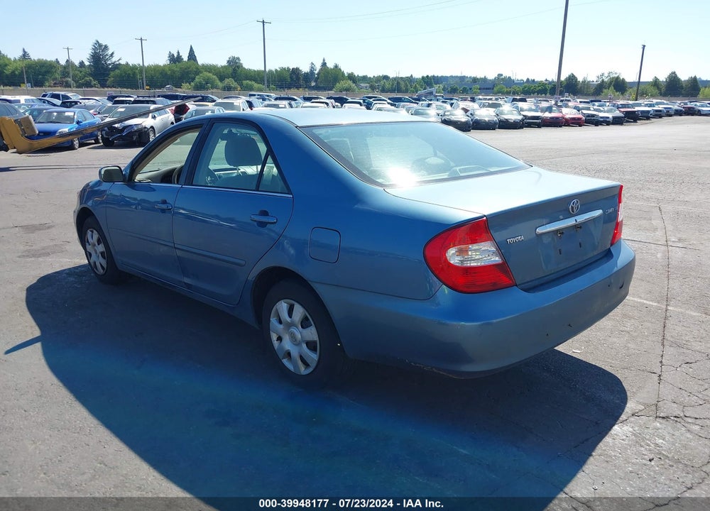 2004 TOYOTA CAMRY LE VIN: 4T1BE32K04U828263