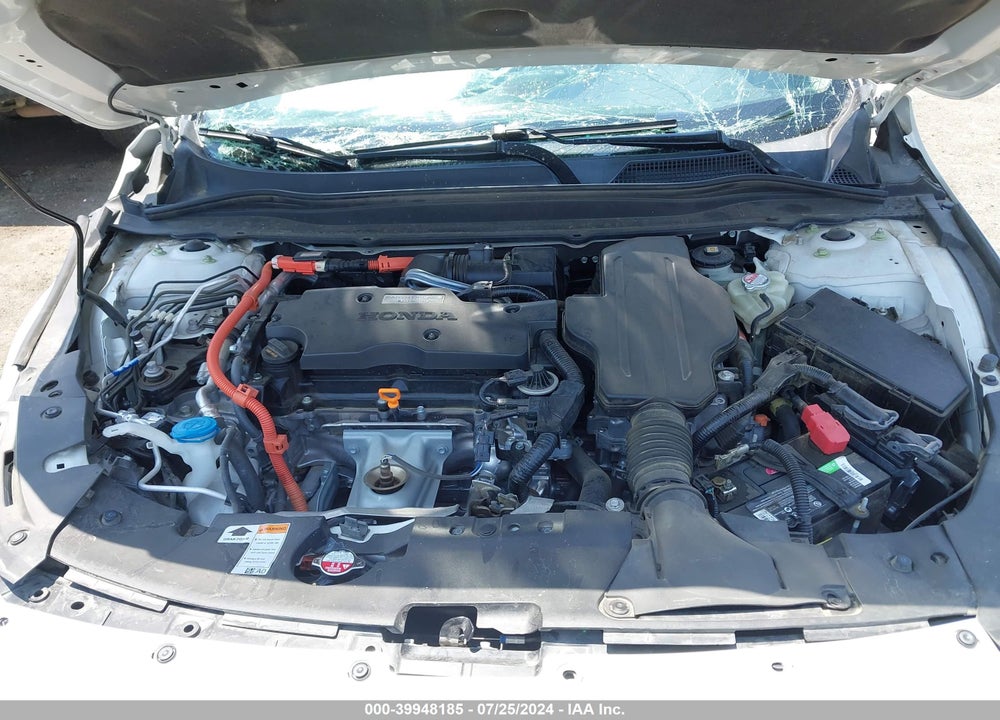 2018 HONDA ACCORD HYBRID VIN: 1HGCV3F19JA000818