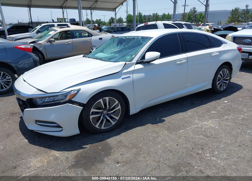 2018 HONDA ACCORD HYBRID VIN: 1HGCV3F19JA000818