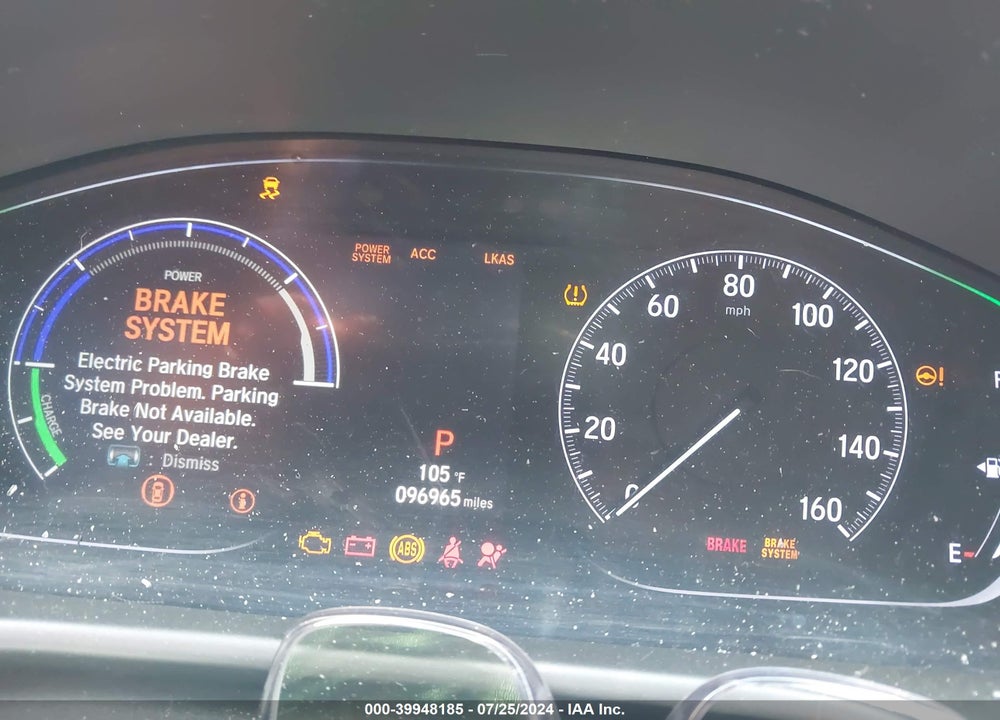 2018 HONDA ACCORD HYBRID VIN: 1HGCV3F19JA000818