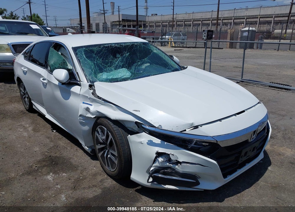 2018 HONDA ACCORD HYBRID VIN: 1HGCV3F19JA000818