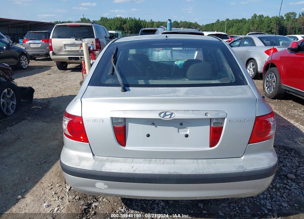 2006 HYUNDAI ELANTRA GLS/GT VIN: KMHDN56D56U186268