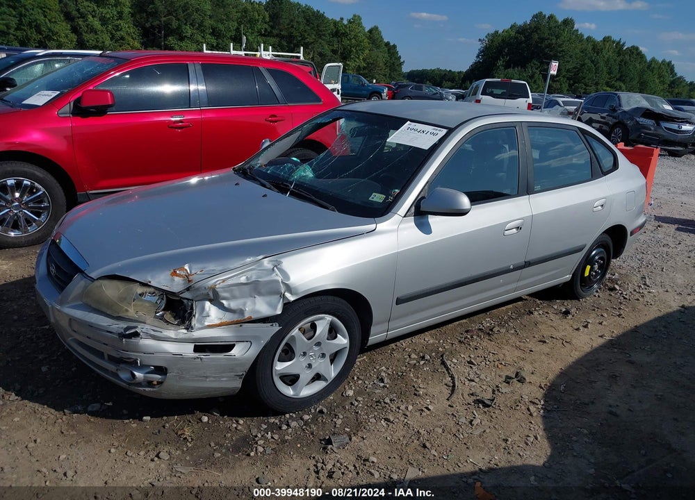 2006 HYUNDAI ELANTRA GLS/GT VIN: KMHDN56D56U186268