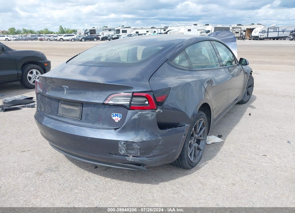 2021 TESLA MODEL 3 STANDARD RANGE PLUS REAR-WHEEL DRIVE VIN: 5YJ3E1EA1MF922693