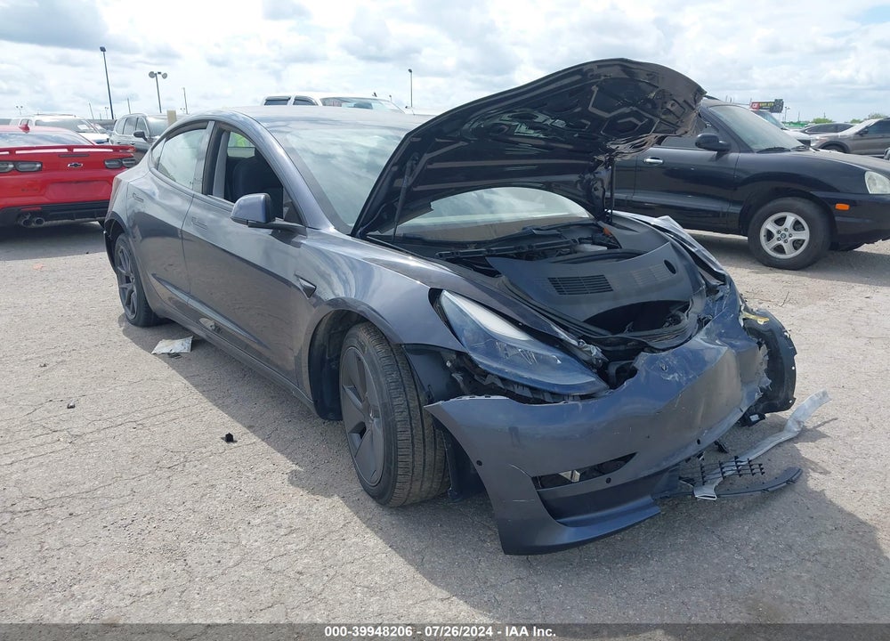 2021 TESLA MODEL 3 STANDARD RANGE PLUS REAR-WHEEL DRIVE VIN: 5YJ3E1EA1MF922693