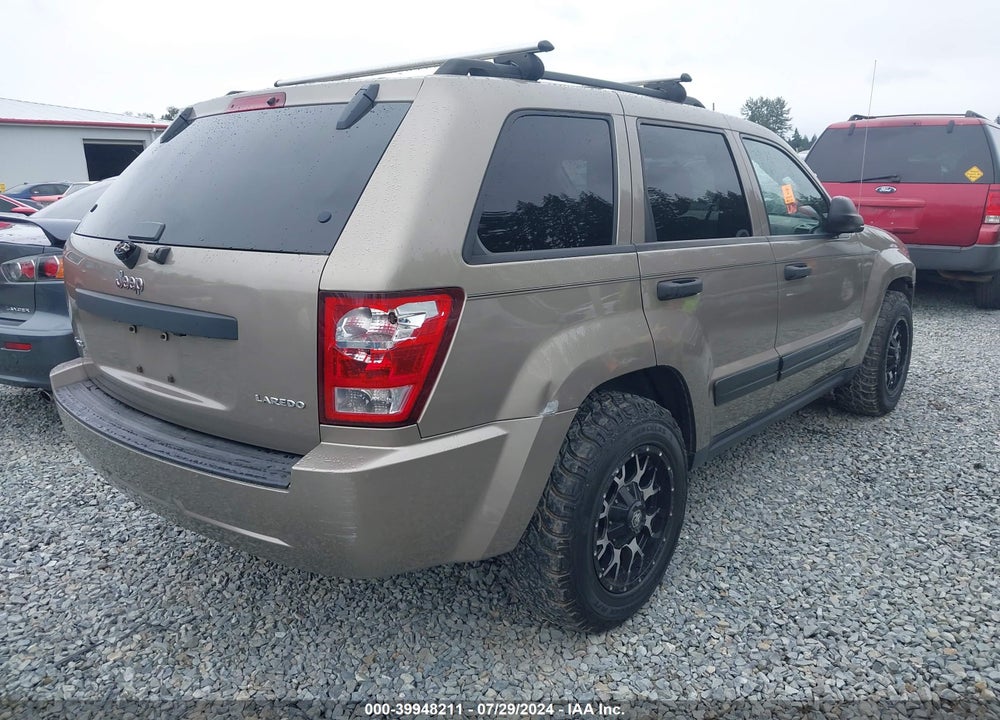 2005 JEEP GRAND CHEROKEE LAREDO VIN: 1J4GR48K65C581280