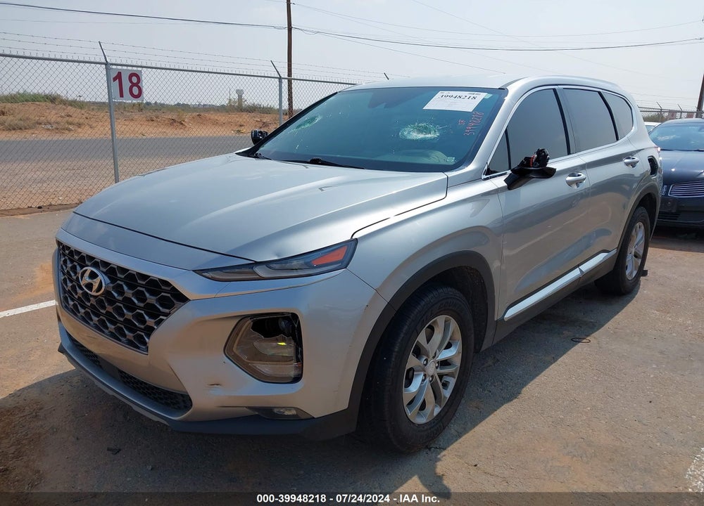 2020 HYUNDAI SANTA FE SEL VIN: 5NMS3CAD8LH204536