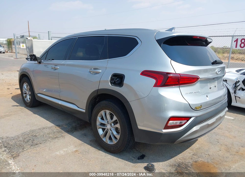 2020 HYUNDAI SANTA FE SEL VIN: 5NMS3CAD8LH204536