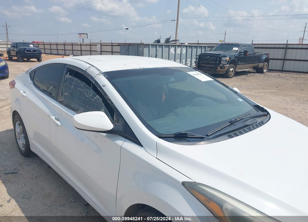 2016 HYUNDAI ELANTRA SE VIN: 5NPDH4AE5GH762863