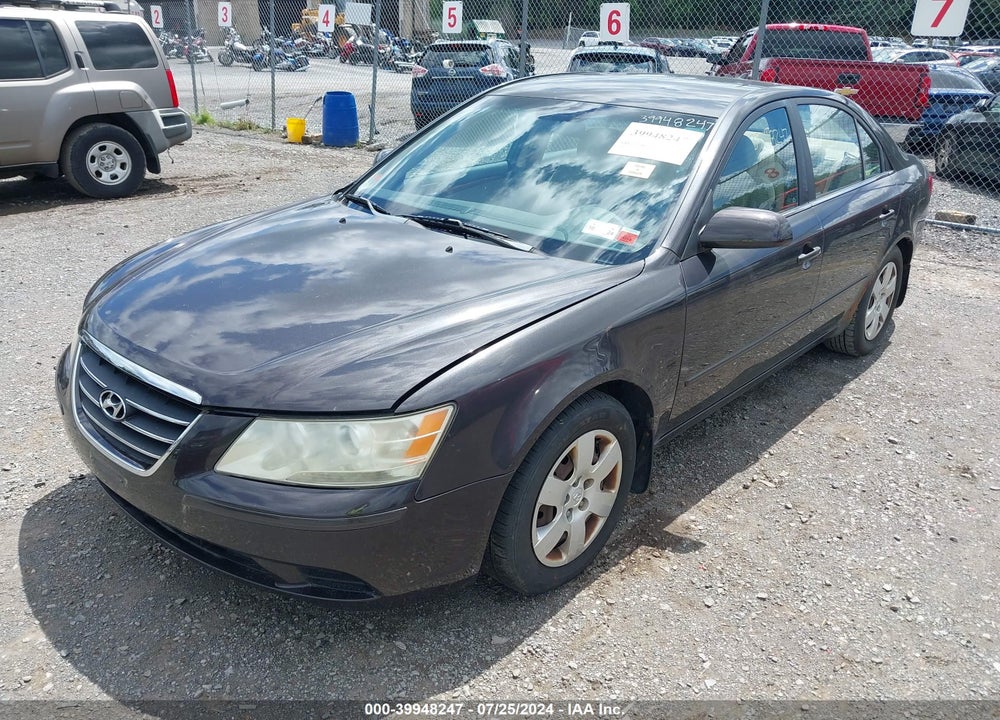 2010 HYUNDAI SONATA GLS VIN: 5NPET4AC0AH593912