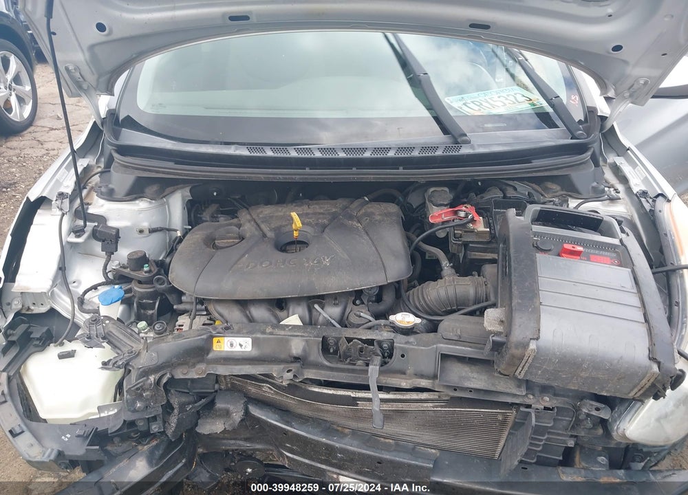 2013 HYUNDAI ELANTRA GLS VIN: KMHDH4AE4DU543020