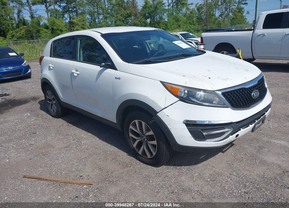 2016 KIA SPORTAGE LX VIN: KNDPBCAC6G7876396