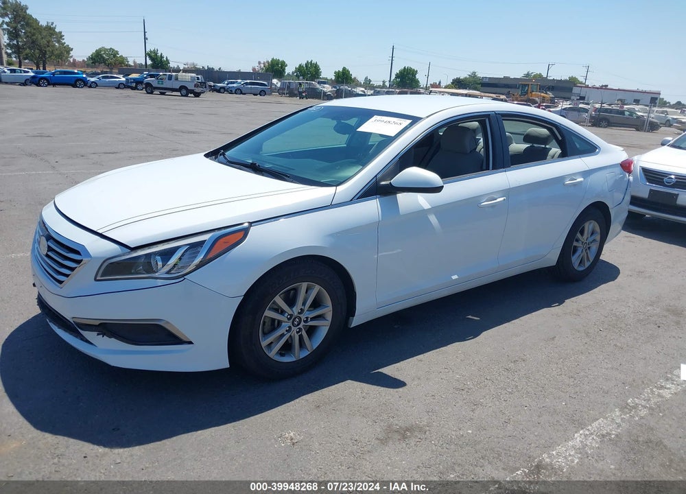 2016 HYUNDAI SONATA SE VIN: 5NPE24AF7GH335473