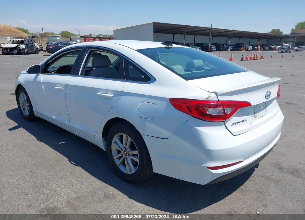 2016 HYUNDAI SONATA SE VIN: 5NPE24AF7GH335473