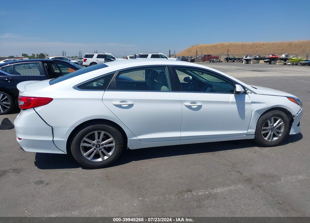 2016 HYUNDAI SONATA SE VIN: 5NPE24AF7GH335473
