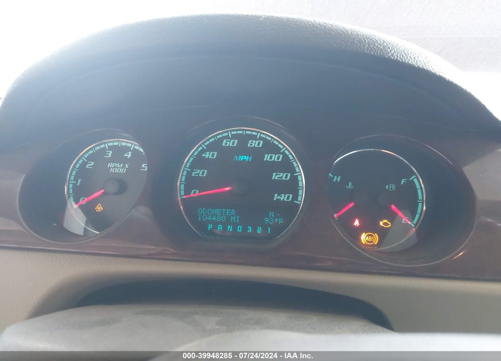 2009 BUICK LUCERNE CXL-4 VIN: 1G4HD57M39U150408