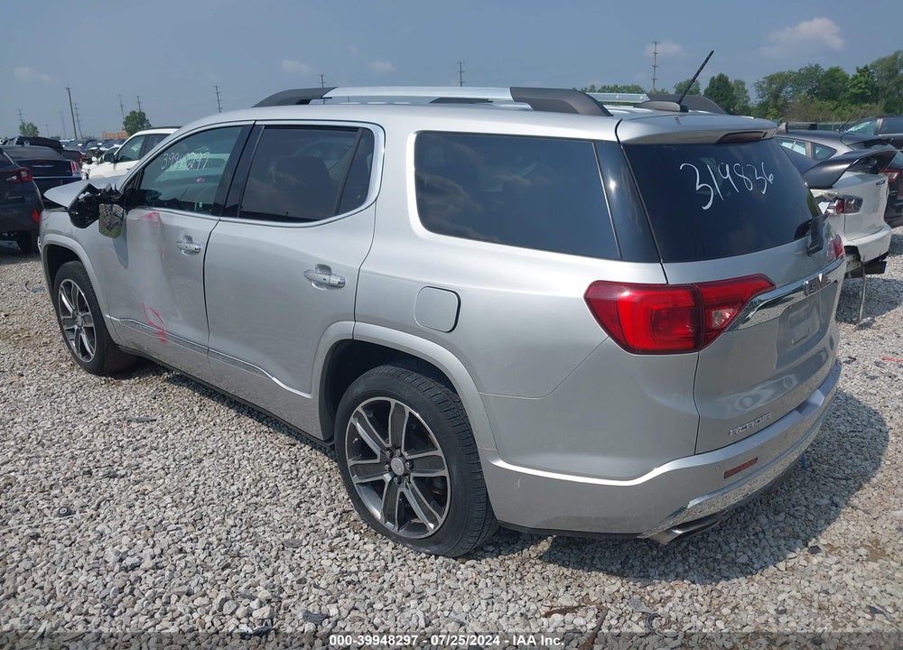 2017 GMC ACADIA DENALI VIN: 1GKKNPLS8HZ319836