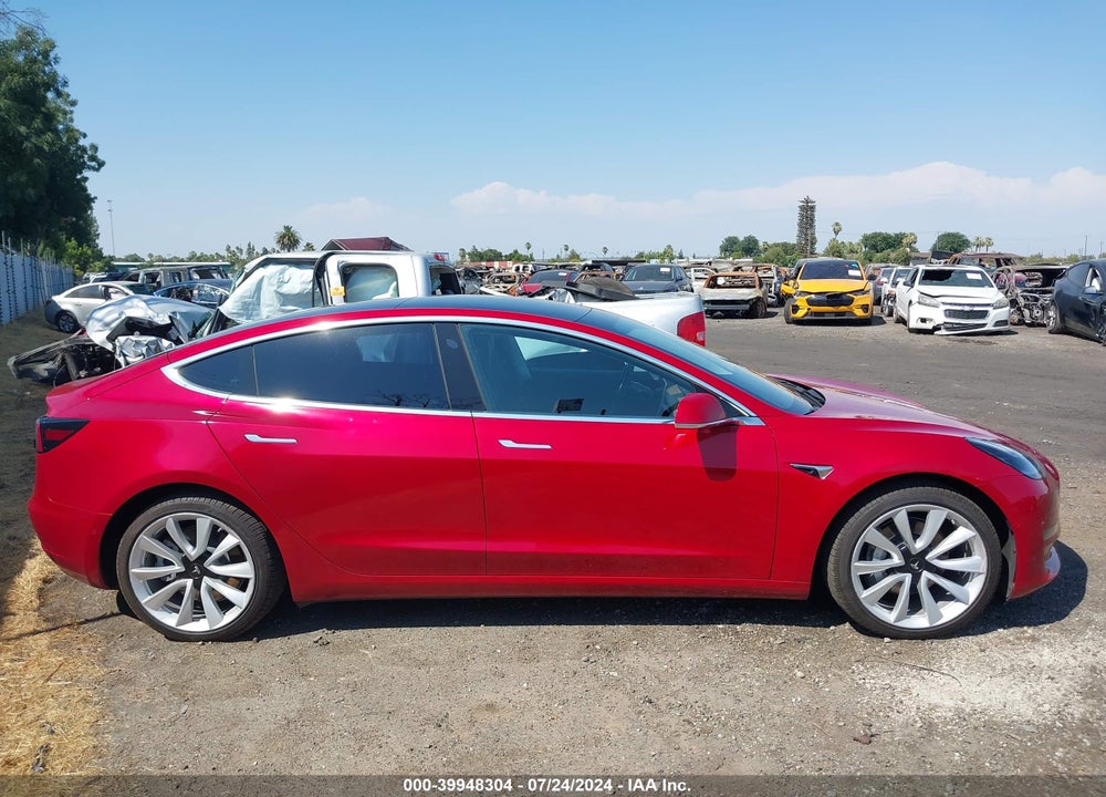 2020 TESLA MODEL 3 LONG RANGE DUAL MOTOR ALL-WHEEL DRIVE VIN: 5YJ3E1EBXLF638213